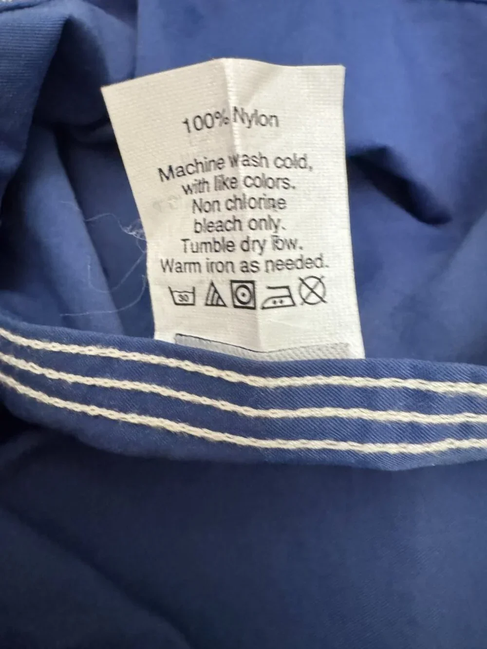 J.Crew Vintage Navy Board Shorts Men’s 30 Lace-Up contrast Stitching 9”